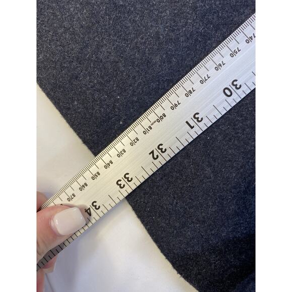 Nautica Men’s Gray Double Breasted Wool Blend Jacket Peacoat Size XXL - Picture 7 of 9